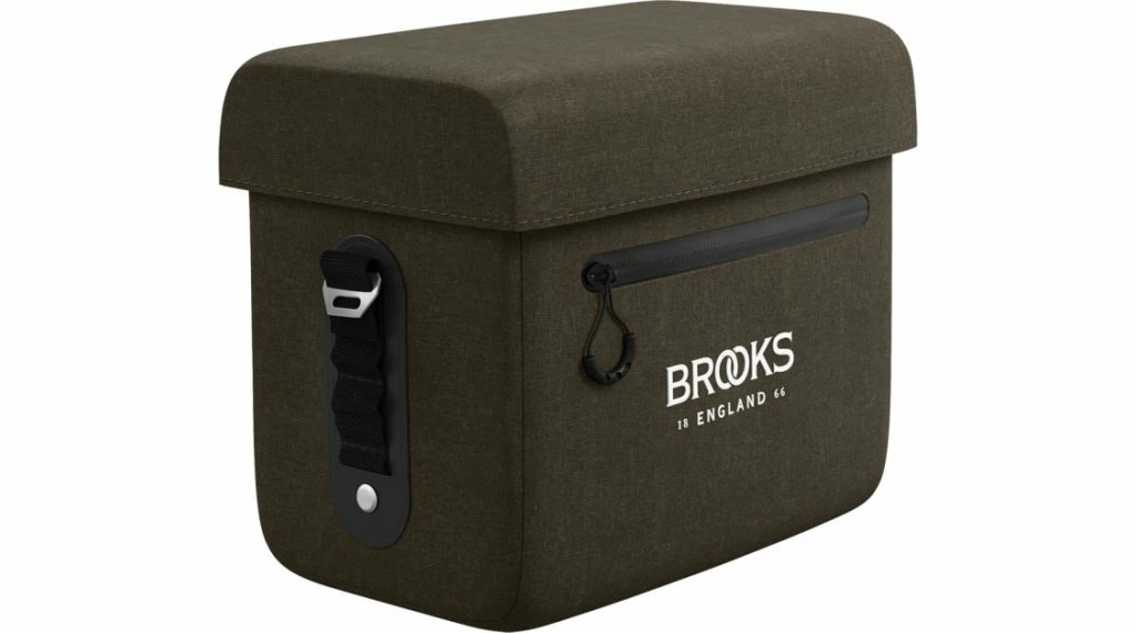 Brooks Scape Sacoche De Guidon Mud Vert 3 Brooks Scape Sacoche De Guidon Mud Vert