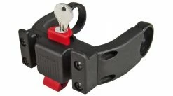 Rixen & Kaul Klickfix Guidon Adaptateur E Abschließbar Noir