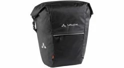 VAUDE Road Master Roll-It Waxed Sacoche Arrière Noir